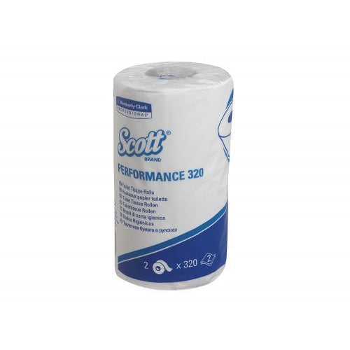 Scott 2-Ply Performance Toilet Roll 320 Sheets (Pack of 36)