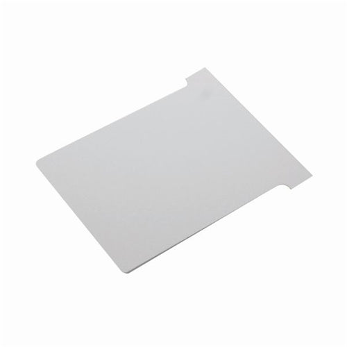 Nobo T-Card Size 2 48 x 85mm White (Pack of 100)