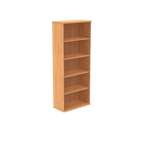 Polaris Bookcase 4 Shelf 800x400x1980mm Norwegian Beech