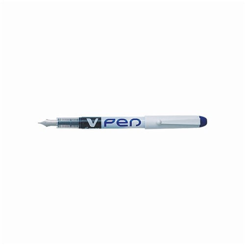 Pilot VPen Disposable Fountain Pen Blue (Pack of 12)