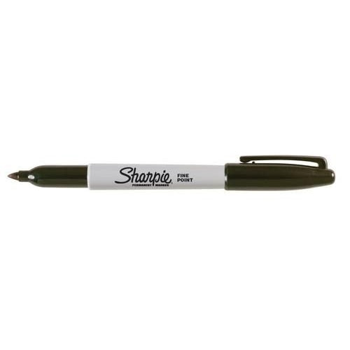 Sharpie Permanent Marker Fine Black (Pack of 5)