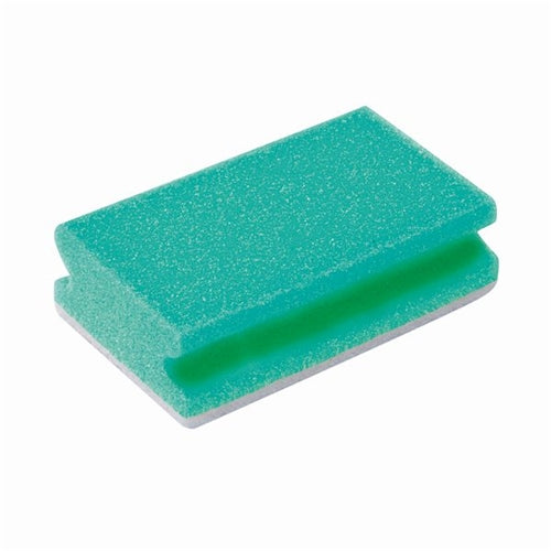 Finger Grip Scourers 130x70x40mm Green (Pack of 10)