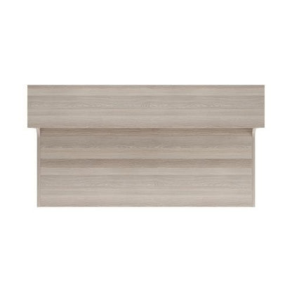 Jemini Reception Unit 1400x800x740mm Grey Oak