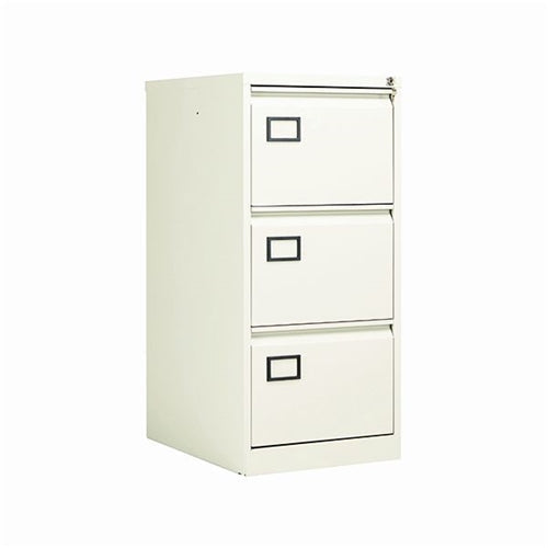 Jemini 3 Drawer Filing Cabinet 470x622x1016mm White