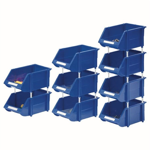 VFM Blue Heavy Duty Storage Bin (Pack of 12)