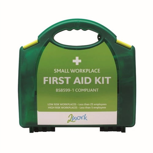 2Work BSI Compliant First Aid Kit Small