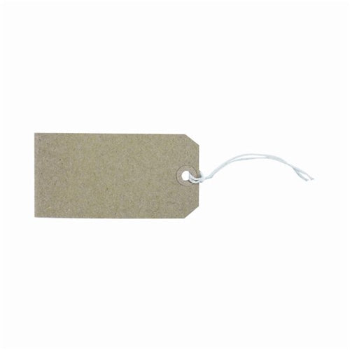 Strung Tag 120x60mm Buff (Pack of 1000)