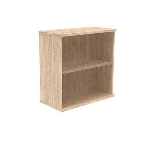 Polaris Bookcase 1 Shelf 800x400x816mm Canadian Oak