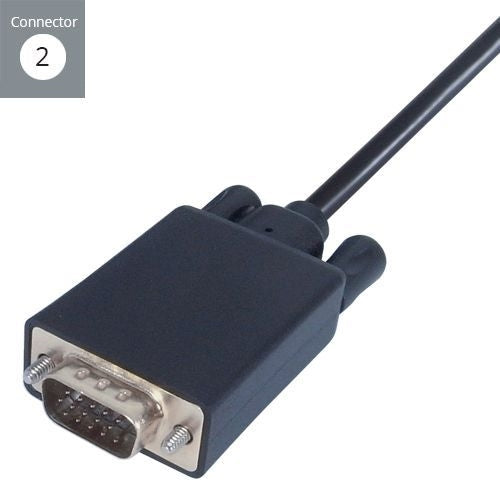 Connekt Gear USB C to VGA Connector Cable 2m