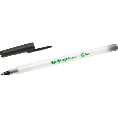 Bic ECOlutions Ballpoint Pen Medium Black (Pack of 60)