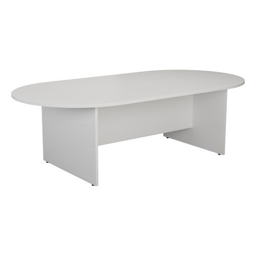 Jemini Meeting Table 2400x1200x730mm White