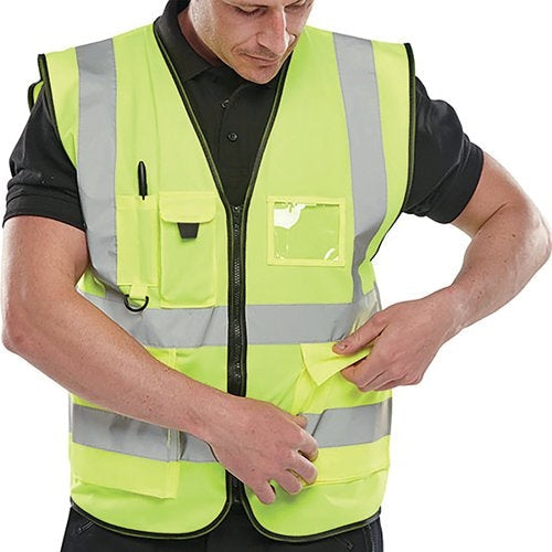 Beeswift Executive High Visibility Waistcoat M