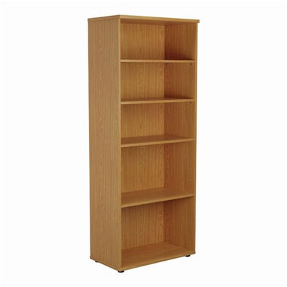 Jemini Wooden Bookcase 800x450x2000mm Nova Oak