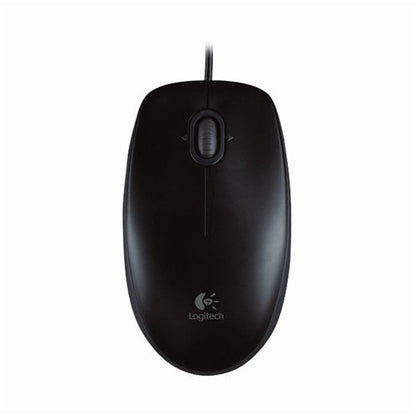 Logitech B100 Optical Mouse USB 800dpi Black