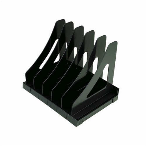 Q-Connect Executive Book Rack Black