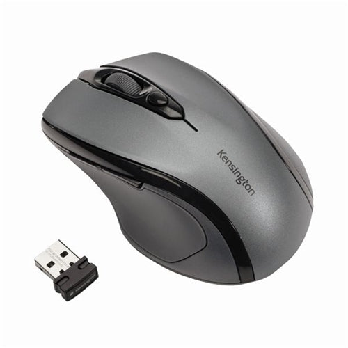 Kensington Pro Fit USB Wireless Mouse Mid-Size Grey