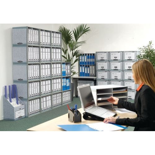 Bankers Box Storage Box Grey Standard (Pack of 10)