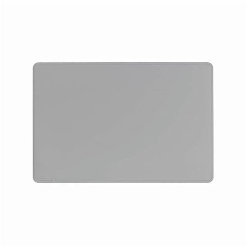 Durable Desk Mat Contoured Edge 650 x 520mm Grey