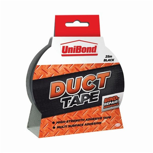 Unibond Duct Tape 50mmx25m Black