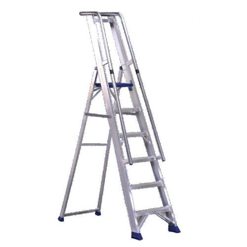 Aluminium Step Ladder With Platform 7 Steps