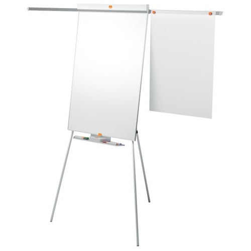 Nobo Shark Flipchart and Drywipe Easel BlueSilver