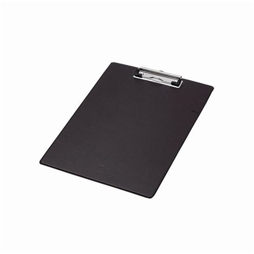 Q-Connect PVC Single Clipboard Foolscap Black