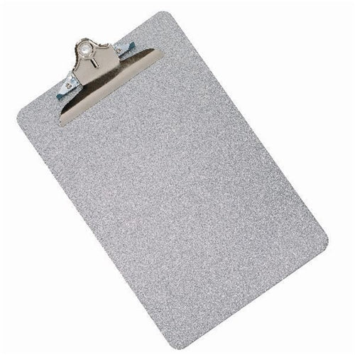 Q-Connect Metal Clipboard Foolscap Grey (All metal construction for durability)