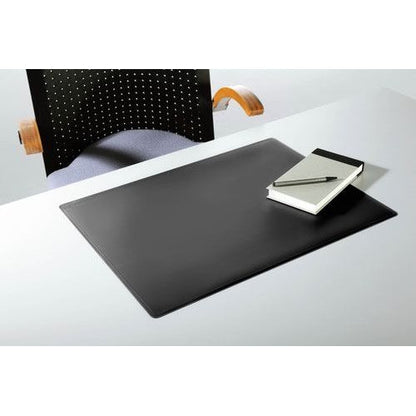 Durable Desk Mat with Contoured Edges 530x400mm Polypropylene Black