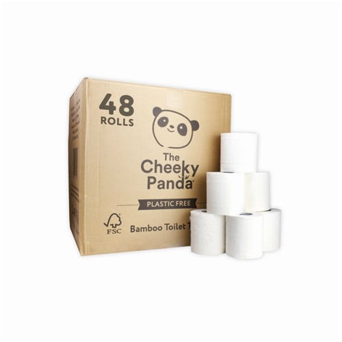 Cheeky Panda 3-Ply Toilet Tissue 200 Sheets (Pack of 48)