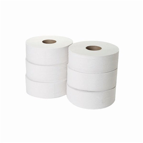 2-Ply Jumbo Toilet Roll 300m (Pack of 6)