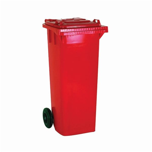 Wheelie Bin 360 Litre Red (W620 x D860 x H1070mm)