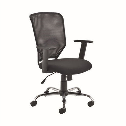 Jemini Low Back Operator Mesh Back Chair 600x600x940-1030mm Black