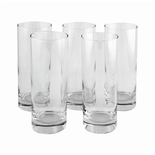 Clear Tall Tumbler Drinking Glass 36.5cl (Pack of 6)