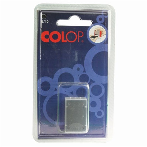 COLOP E10 Replacement Ink Pad Black (Pack of 2)