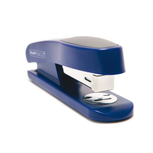 Rapesco Sting Ray Half Strip Stapler Blue