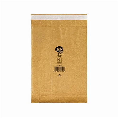 Jiffy Padded Bag Size 4 225x343mm Gold PB-4 (Pack of 100)