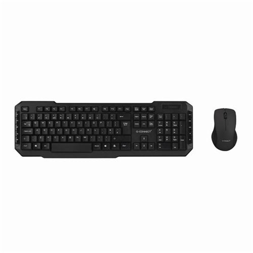 Q-Connect Wireless Keyboard/Mouse Black