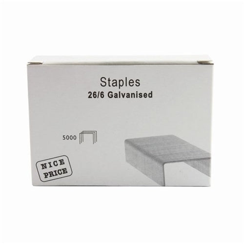 266mm Metal Staples (Pack of 5000)