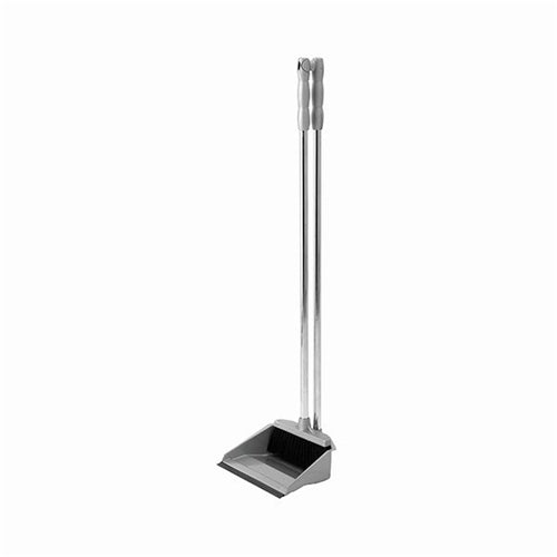 Addis Long Handled Dustpan and Brush Set Metallic