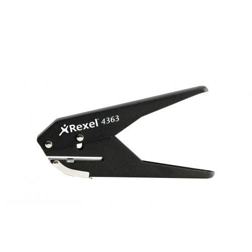 Rexel S120 Single Hole Plier Punch 20 Sheet Black