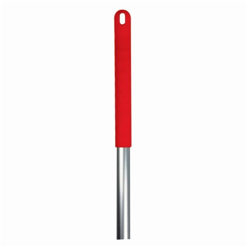 Aluminium Hygiene Socket Mop Handle Red (Length: 54inch, made of anodised aluminium)