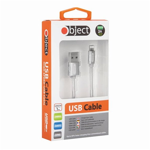 Object Metallic iPhone Cable (Pack of 12)