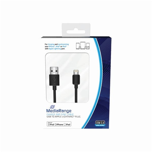 MediaRange Charge and Sync Cable USB 2.0 to Apple Lightning