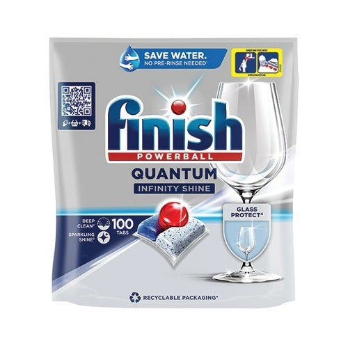 Finish Quantum Infinity Shine Dishwasher Tablets (Pack of 100)