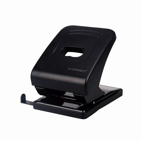 Q-Connect Heavy Duty Hole Punch 40 Sheet Black