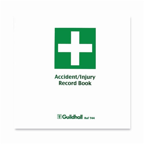 Guildhall Accident and Injury Book Compliant with DPA (Pack of 5)