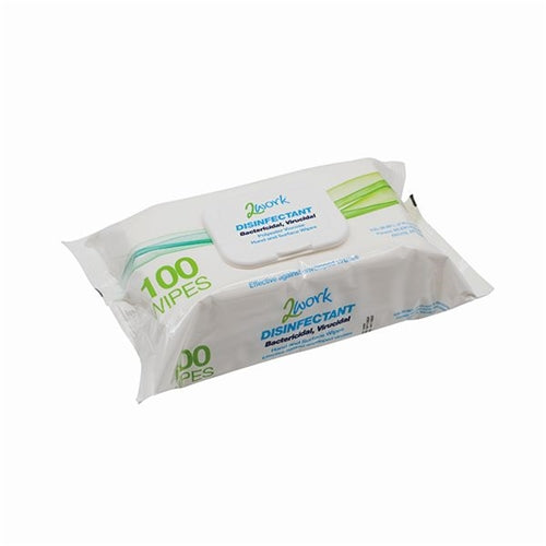 2Work Disinfectant Viricidal Hand And Surface Wipes (Pack of 100)