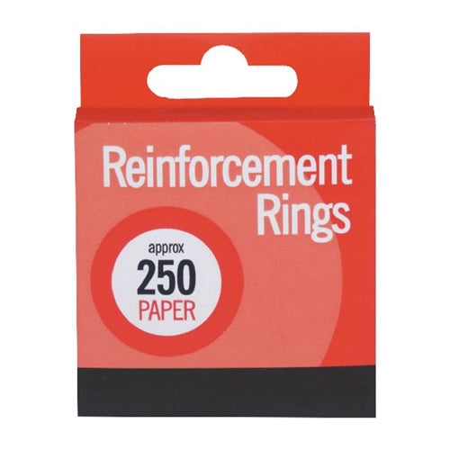 County Stationery Paper Reinforcements x250 (Pack of 12)