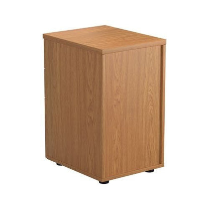 3 Drawer Under Desk Pedestal Nova Oak