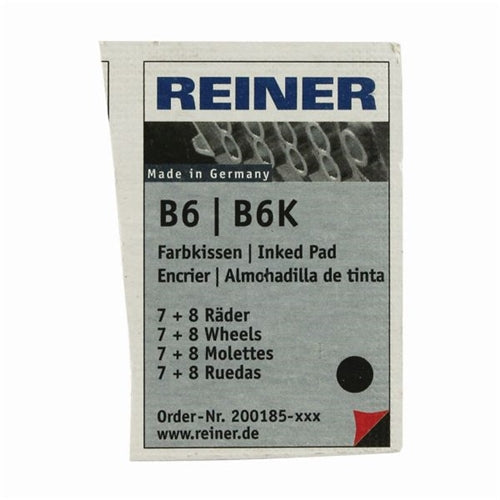 COLOP Reiner B68K Replacement Ink Pad Black (Pack of 2)